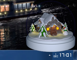 3D Christmas Snowball screenshot